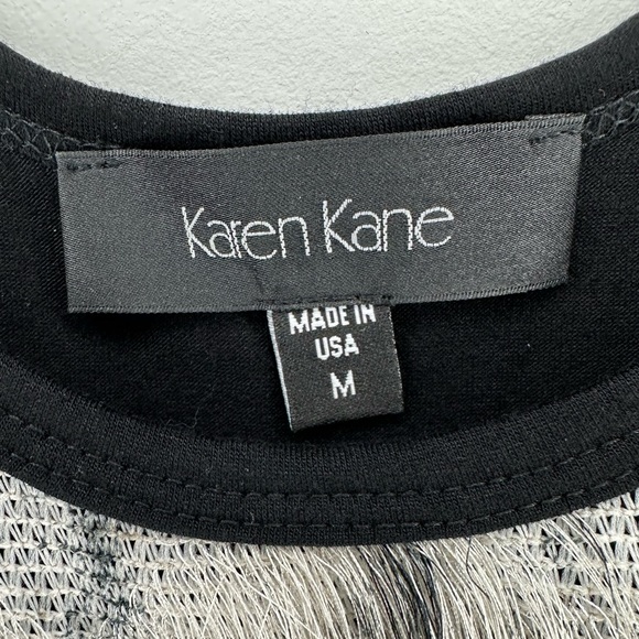 KAREN KANE COSMOPOLITAN FRINGE TANK Size M - Picture 2 of 6